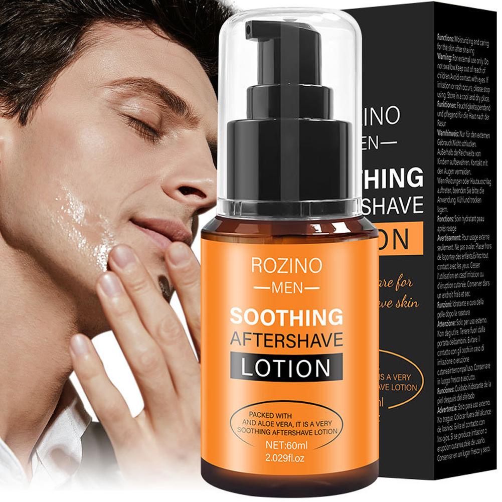 Men'S Grooming Aftershave - Pós-Barba para Homens: Sérum Hidratante Natural