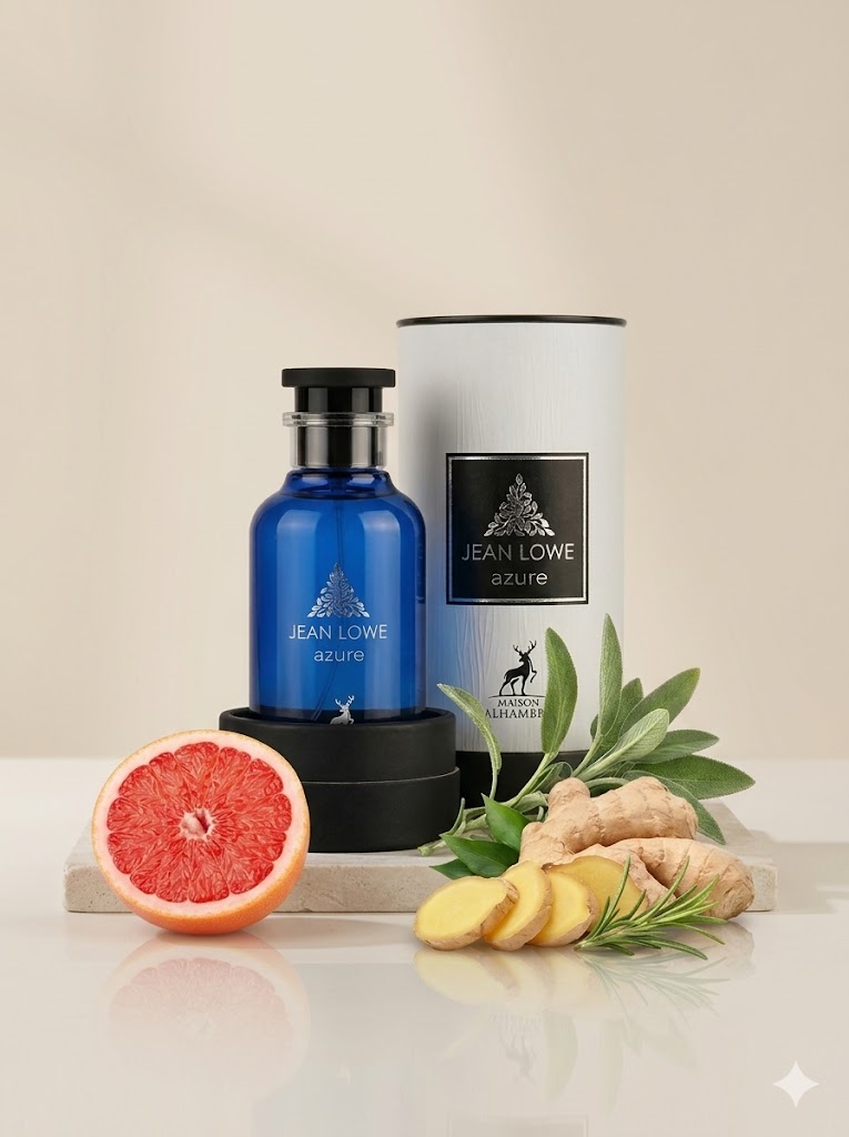 Cologne Spray Bottle - Jean Lowe Azure Immortel 3.4oz EDP