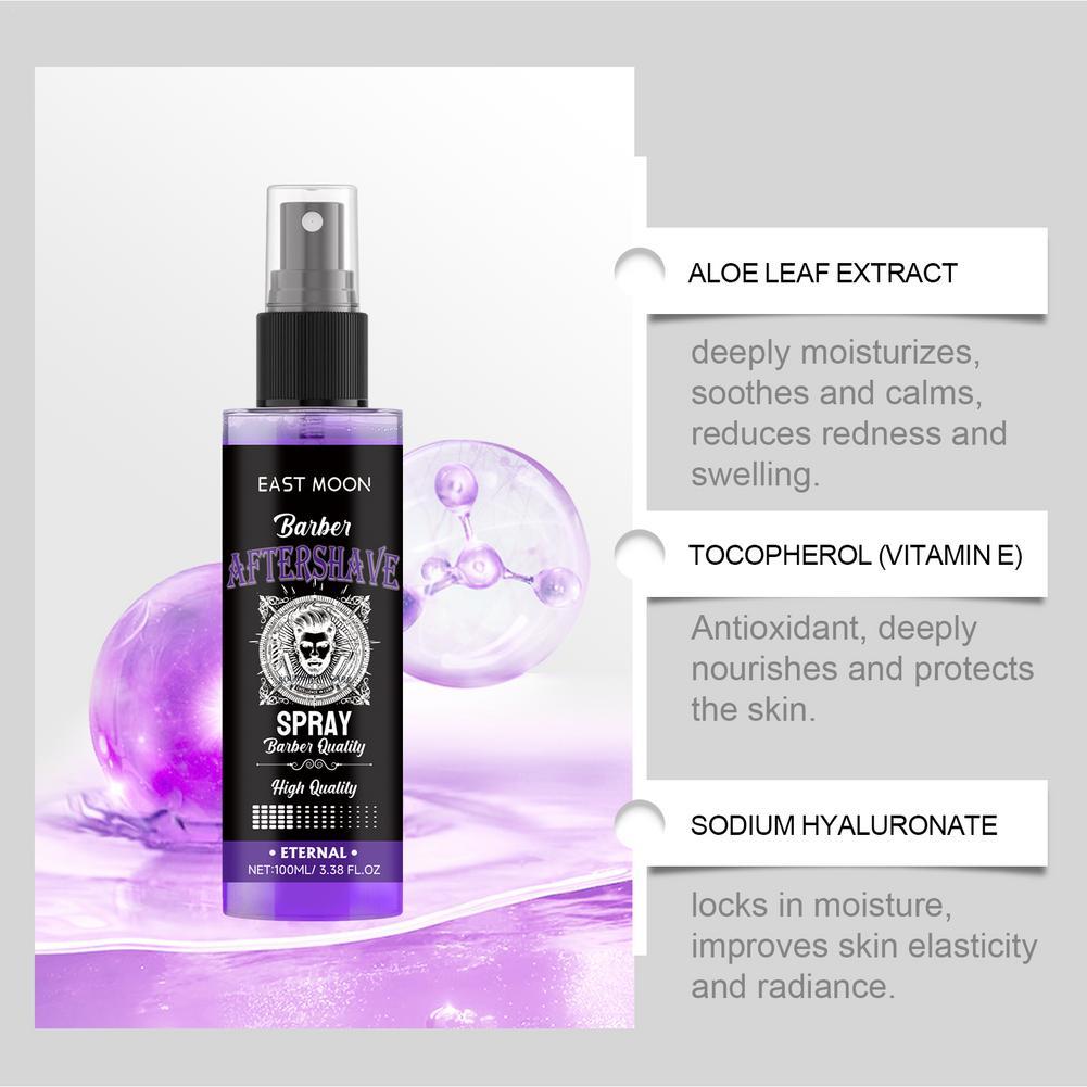 Men'S Grooming Aftershave - Spray pós-barba masculino, hidratante profundo, reparação