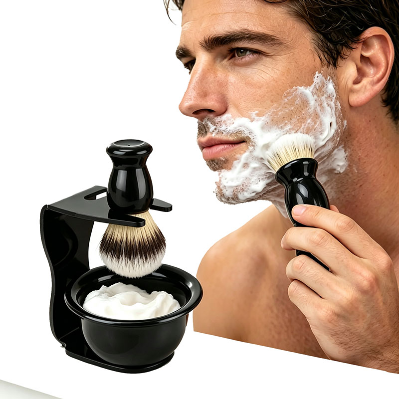 Shaving Bowl Soap - Conjunto de Pincel de Barbear com