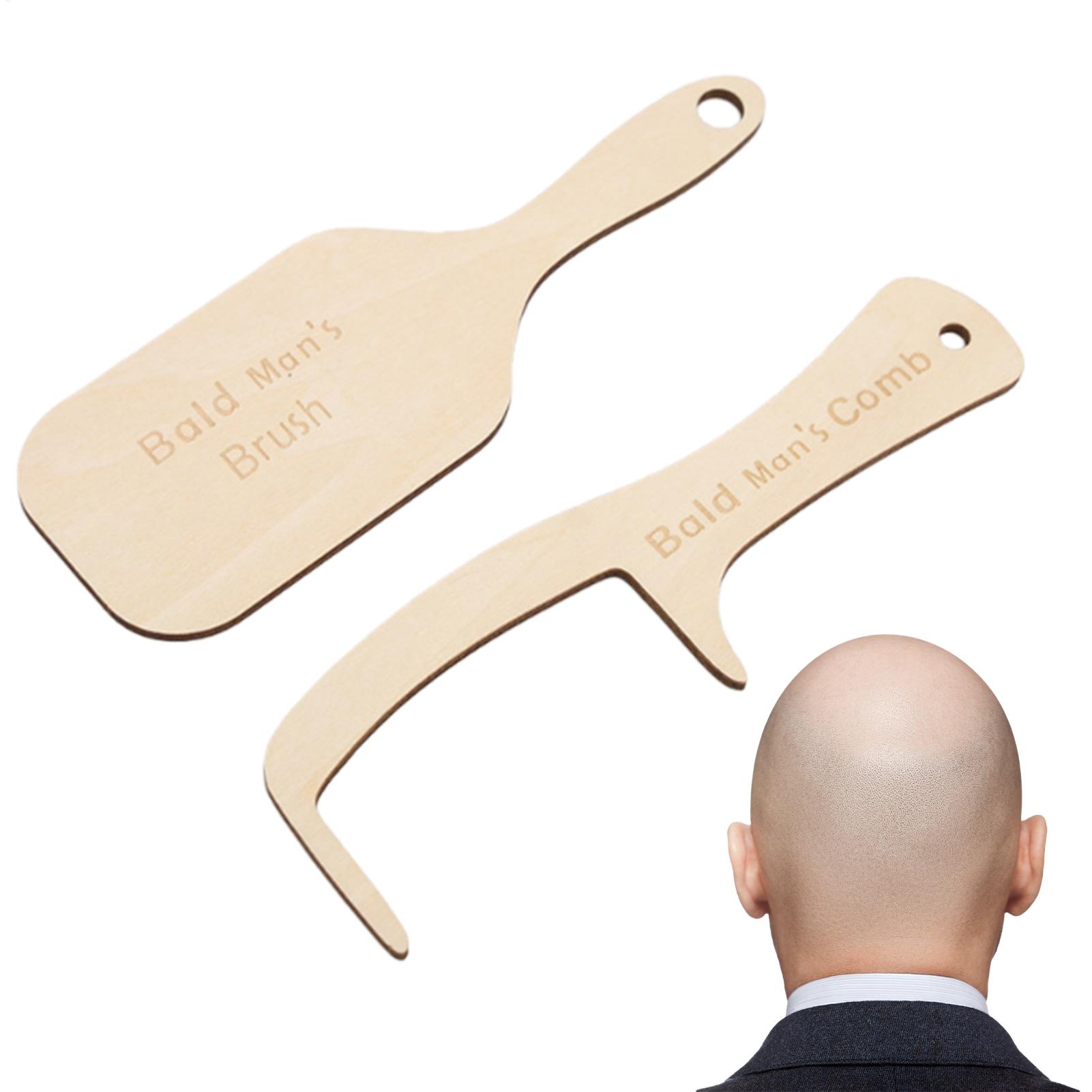 Men'S Grooming Tool - 2 pçs engraçado homem careca aliciamento