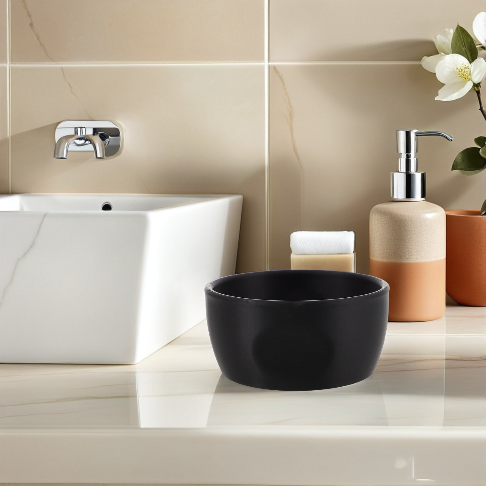 Tigela para Sabão de Barbear M - Shaving Bowl Soap avaliação e preço