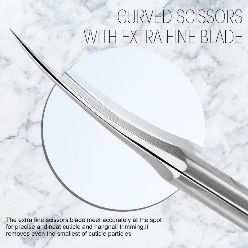 Tesoura de cutícula curvada em - Men'S Grooming Tool avaliação e preço