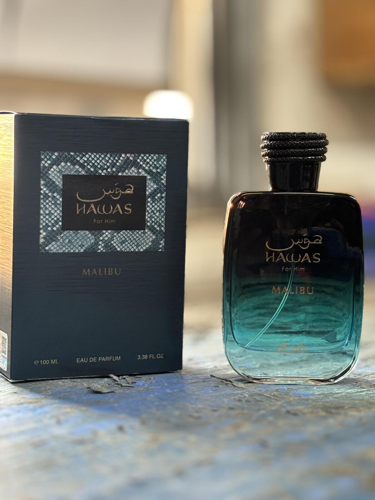 Rasasi Hawas Malibu Para Ele E - Cologne Spray Bottle avaliação e preço
