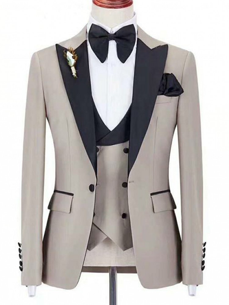 Imagem real bege vestido de no - Men'S Grooming Pictures avaliação e preço