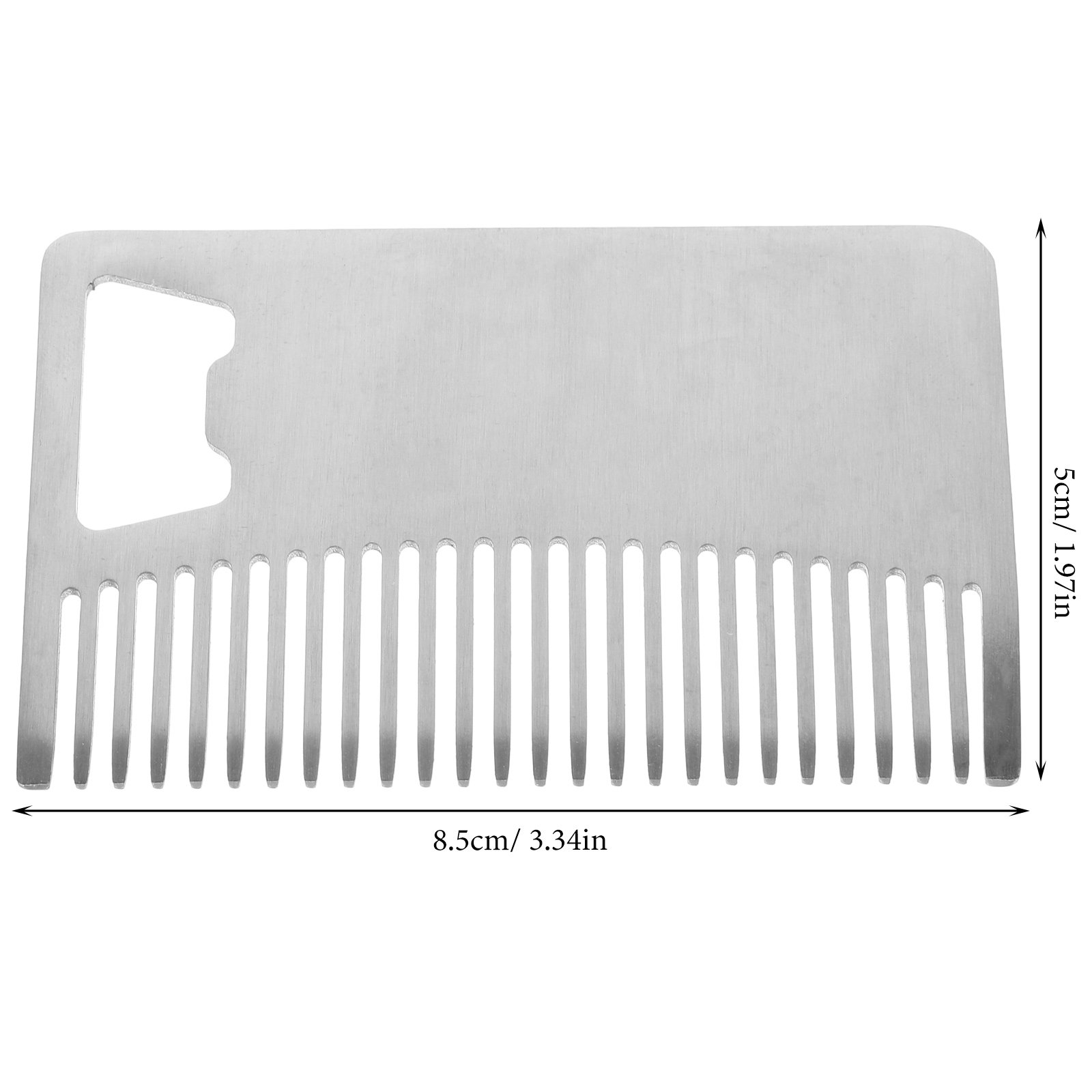 Pente de Barba em Aço Inoxidáv - Men'S Grooming Tool avaliação e preço