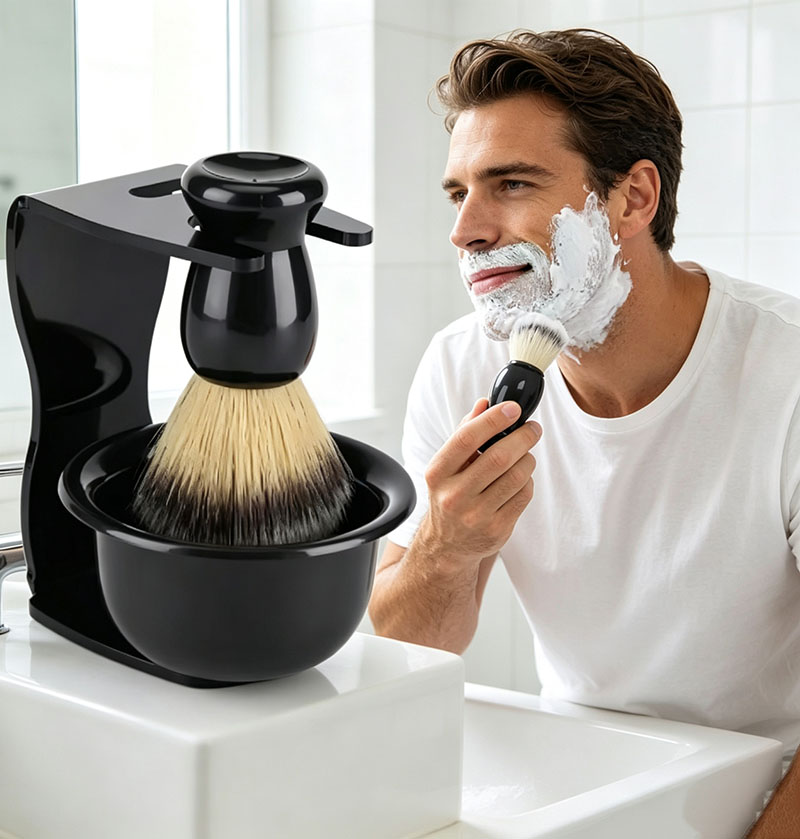 Conjunto de Pincel de Barbear  - Shaving Bowl Soap avaliação e preço