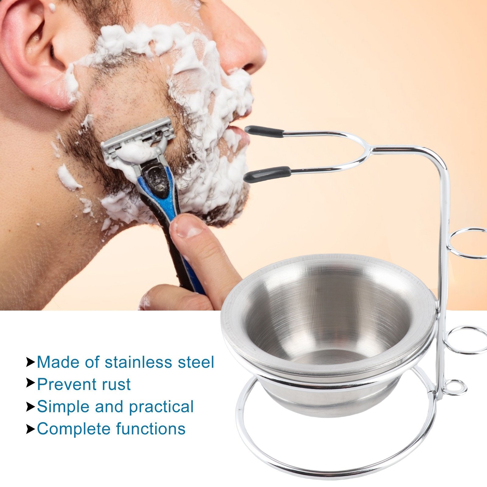 Conjunto de Suporte para Barbe - Shaving Bowl Soap avaliação e preço