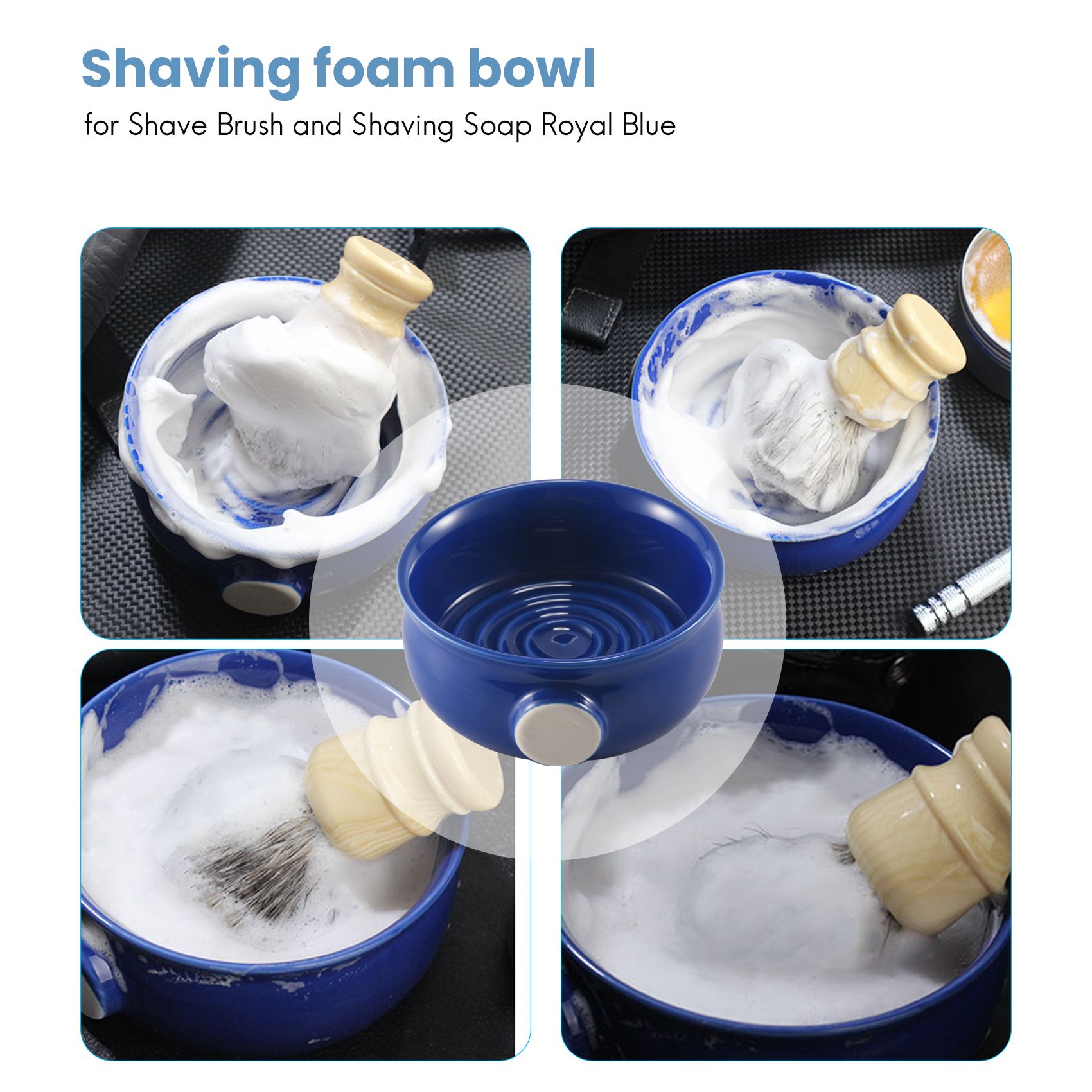 YCOC - Caneca de barbear mascu - Shaving Bowl Soap avaliação e preço