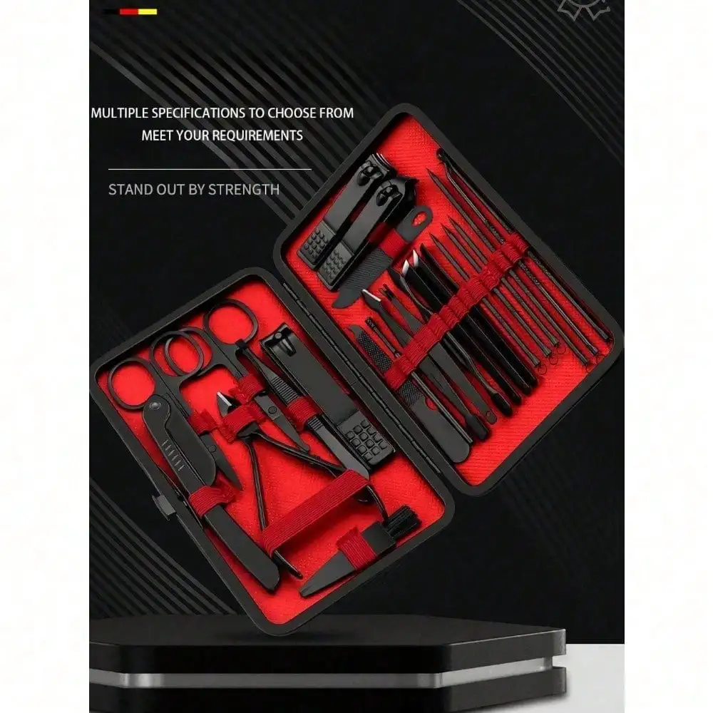 Conjunto Profissional de Manic - Men'S Grooming Tool avaliação e preço