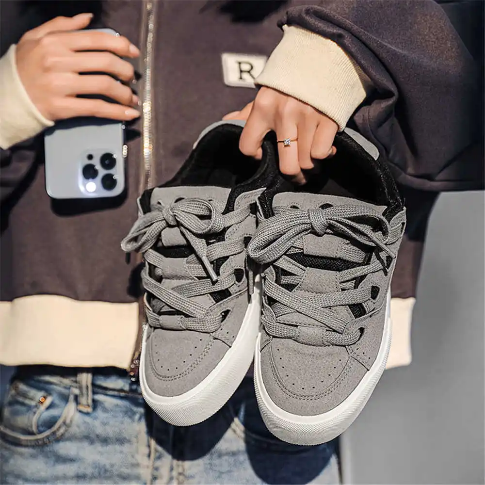 Com laço hiphop sapatos escola - Men'S Grooming Salon Sky avaliação e preço